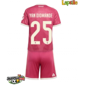 Real Madrid Yan Diomande #25 Kolmaspaita Lapsille 2026-27 Lyhythihainen (+ shortsit)
